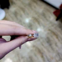 انگشتر فری سایز برگ نقره|بدلیجات|کرمانشاه, |دیوار