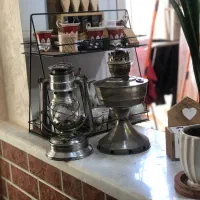 فانوس قدیمی و نوستالژی و کاملا تمیز و سالم