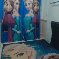 آگهی فروش فرش وپرده باهم|فرش|قروه, |دیوار