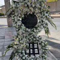 تاج گل ترحیم، افتتاحیه،سبد گل،گل آرایی مراسم