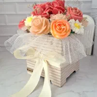 باکس گل شمعی