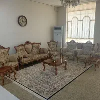 مبلمان سلطنتی ۹ نفره همراه با نهار خوری ۶ نفره|مبلمان خانگی و میز عسلی|دهلران, |دیوار