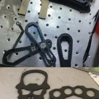 حک فلزات برش لیزر غیر فلزات