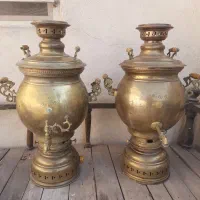 دوعددسماور بزرگ ۲۵لیتری گازشهری