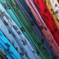 جدیدترین مدل ابریشم ساتن طلا کوب