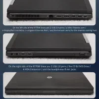 لپ تاپ Hp8770w/سیم کارتخور/گرافیک 3/رم 16/هارد 120|رایانه همراه|اشنویه, |دیوار