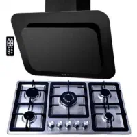 گاز صفحه ای استیل پارس ۵ شعله هود