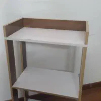 قفسه برای کتاب یا لوازم و میز چرخ دار|کتابخانه، شلف، قفسه‌های دیواری|مشهد, الهیه|دیوار