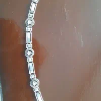 دستبند نقره ۹۲۵ ایتالیا ۲۲ گرم  خوشگل و جوان پسند
