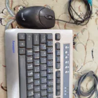 کیبرد و موس قدیمی سالم