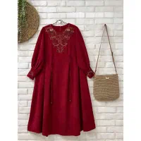 عبا زنانه مخمل کبریتی