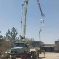کامیون پمپ بتن دکل ۳۲ متری اجاره|خودرو سنگین|تهران, آجودانیه|دیوار