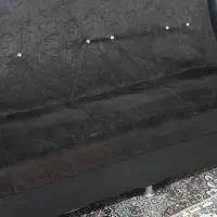 مبل هفت نفره..رنگ قهوه ای .درحدنوهس.توعکس بدافتاده