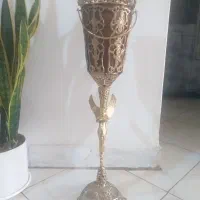 سطل وجای دستمال برنجی میوه خوری برنجی