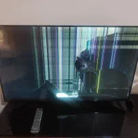 فروش تلویزیون ال ای دی شکسته|تلویزیون و پروژکتور|شاهرود, |دیوار