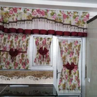 فروش و نصب انواع پرده زبرا توری نصب لوستر و|پرده، رانر، رومیزی|تهران, صادقیه|دیوار