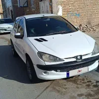 پژو 206 تیپ 2 مدل 81 سفید کارخانه