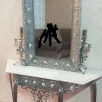 آینه شمعدان
