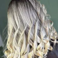 رنگ مو میکاپ شنیون