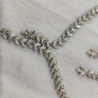 سرویس کامل بدل و گردنبند بند چرمی