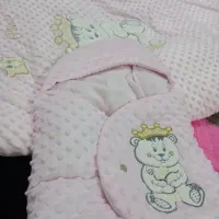 سرویس خواب نوزاد مخمل حبابی