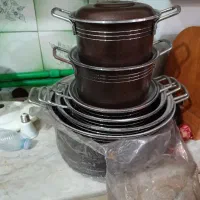 قابلمه طرح تفلون 12پاچه