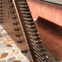 سنتور نو چوب گردو با ضمانت، لوازم کامل|سازهای سنتی|بهشهر, |دیوار