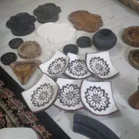 مجسمه و دکوری و سینی و جاسیگاری گچی