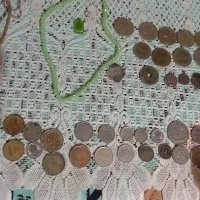 فروش سکه کلکسیونی وتسبیح شاه مقصود بهمراه پلاک