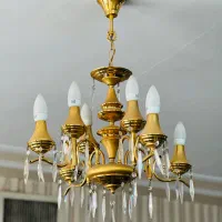 لوستر میز تلوزیون موکت