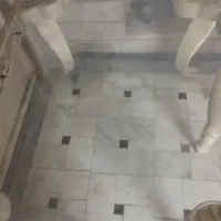 شیشه میز چهار نفره دودی ۷میل