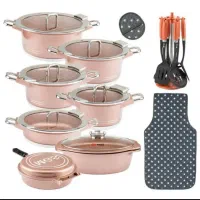 سریس قابلمه ۲۵ تیکه MGSکاملا پلمپ درجه یک جدیدترین