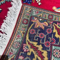 جفت ۶متری دستبافت تبریز کف ساده لاکی|فرش|تهران, فاطمی|دیوار