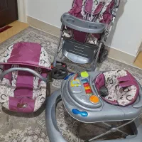 ست کالسکه وکریر و روروئک سیسمونی