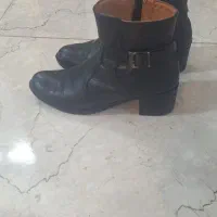 چکمه مشکی پاشنه بلند