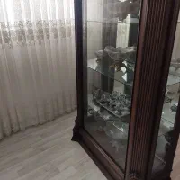 بوفه چوب گردو|بوفه، ویترین، کنسول|مرند, |دیوار