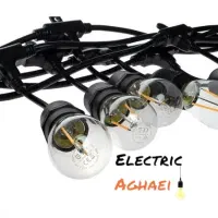 ریسه لامپ ضد آب مودی / برق آقایی|ریسه و چراغ تزئینی|اصفهان, فروردین|دیوار