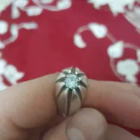 انگشتر موزنایت  الماس روس به شرط