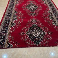 فرش کناره زیبا و گلیم فرش|فرش|ایلام, |دیوار