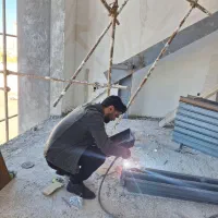 جوشکاری برش کاری آهن کشی آلاچیق پله و خورده کاری