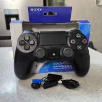دسته PS4 SLIM اصلی و فابریک + هندسفری اصلی سونی