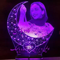 بالبینگ چهره صورتی/چراغ خواب آباژور رومیزی کادویی