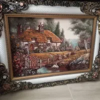 ایینه وتابلوفرش درحددانه ای ۹۰۰ تومان|تابلو فرش|گرمسار, |دیوار