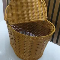 سبد حصیری در انواع مختلف رنگ به سلیقه مشتری