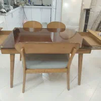 میز نهارخوری چهارنفره|میز و صندلی غذاخوری|گلبهار, شهر جدید گلبهار|دیوار