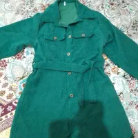 مانتو کبریتی پاییزی گرم سبز دخترانه زنانه|لباس|تبریز, |دیوار