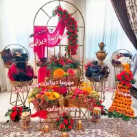 دکور یلدا و خنچه و میوه آرایی شیک و خاص