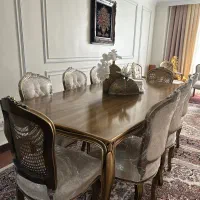 تکرار نشدنی مبل هفت نفره و ناهارخوری ۸ نفره|مبلمان خانگی و میز عسلی|تهران, آبشار تهران (دریاچه)|دیوار