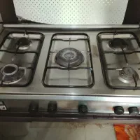 گاز استیل فر دار|اجاق گاز و لوازم برقی پختوپز|رضویه, |دیوار