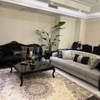 مبل استیل مدرن و نهارخوری ۸نفره